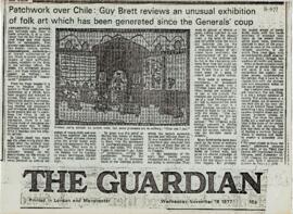 Patchwork over Chile: Guy Brett reviews an unusual exhibition of folk art which has been generated since the Generals' coup.