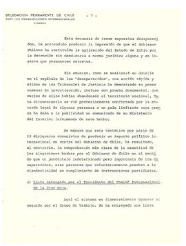 Estudio de los informes de violaciones de derechos humanos en chile, con particular referencia a la tortura y otros tratos o castigos crueles, inhumanos o degradantes. Nota de la Secretaría (9)