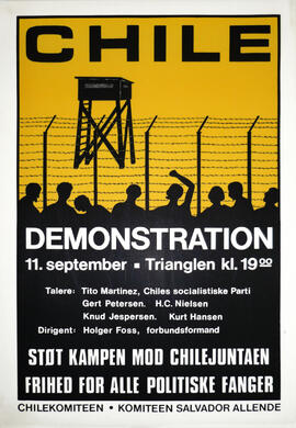 Chile desmostration