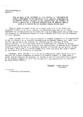 Estudio de los informes de violaciones de derechos humanos en Chile, con particular referencia a la tortura y otros tratos o castigos crueles, inhumanos o degradantes (3)