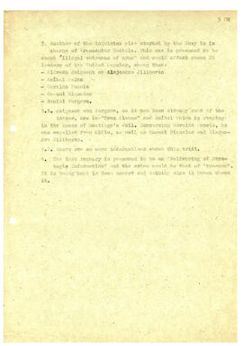 Possible trials by the Chilean Navy against Luis Corvalán and other political leaders of the Unidad Popular (3)