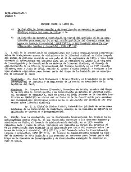 Estudio de los informes de violaciones de los derechos humanos en Chile, con particular referencia a la tortura y otros tratos o castigos crueles, inhumanos o degradantes (resolución 8 (XXVII) de la Subcomisión de Prevención de Discriminaciones y Protecci