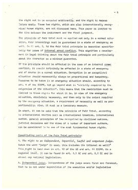 The protection of human rights and the impact of emergency situations un international law: the chilean case (7)