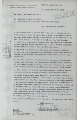 E. La Haya (Res) Nº 17/3
