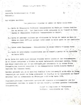 "Señores Amnistía Internacional de México, presente.- Muy señores nuestros: nos permitimos..."