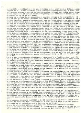 Informe preliminar de la 33 sesión de la Comisión de derechos humanos de las Naciones Unidas (CDH) y su tratamiento de ltema 5 del programa "estudio de los informes de violaciones de derechos humanos en Chile…" (4)