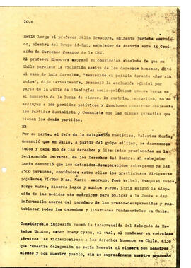 Comisión de derechos humanos de la Naciones Unidas: ¡La más enérgica condena al régimen de Augusto Pinochet! (11)