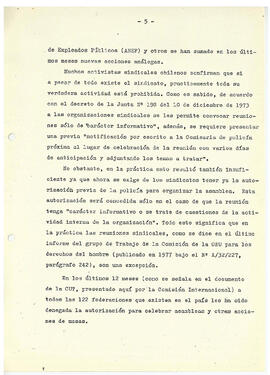 Señor Presidente, Estimados miembros de la Comisión Internacional, Señoras y señores, Queridos compañeros. (5)