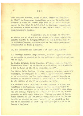 Copia fiel de la denuncia presentada por los familiares de detenidos desaparecidos a la Corte Suprema de Chile en enero (3)