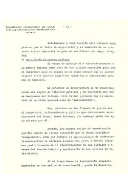 Estudio de los informes de violaciones de derechos humanos en chile, con particular referencia a la tortura y otros tratos o castigos crueles, inhumanos o degradantes. Nota de la Secretaría (16)