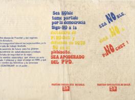 Sea NOble, diga ¡NO a piNOchet!