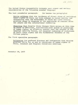 The United States respectfully request your urgent and serious consideration of the following amended language.