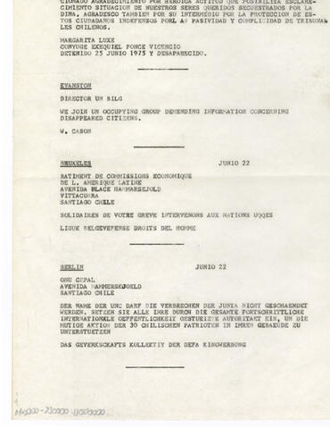 Original Digital object not accessible