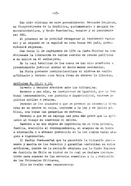 Estudio de los informes de violaciones de derechos humanos en Chile, con particular referencia a la tortura y otros tratos o castigos crueles, inhumanos o degradantes (17)