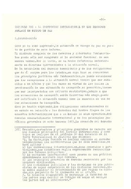 La protección de los derechos del hombre y el impacto de las situaciones de emergencia según el derecho internacional: el caso chileno (33)