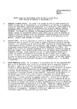 Estudio de los informes de violaciones de derechos humanos en Chile, con particular referencia a la tortura y otros tratos o castigos crueles, inhumanos o degradantes (14)