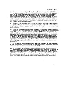 Estudio de los informes de violaciones de los derechos humanos en Chile, con particular referencia a la tortura y otros tratos o castigos crueles, inhumanos o degradantes (resolución 8 (XXVII) de la Subcomisión de Prevención de Discriminaciones y Protecci