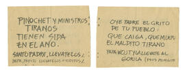 Pinochet y ministros, tiranos