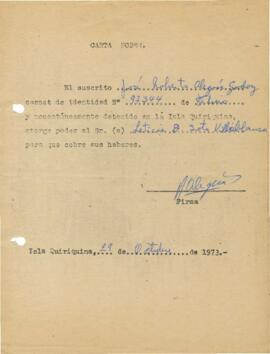 Carta poder