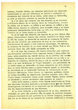 Violación de principios y tratados internaciones por la junta militar en relación con los derechos humanos en chile (4)