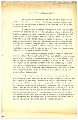 Declaración