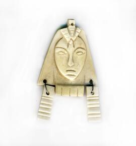 Colgante de rostro egipcio