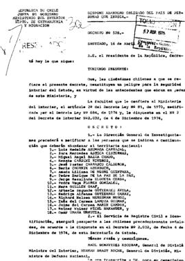 Decreto N° 528