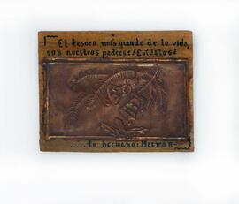 Repujado y madera