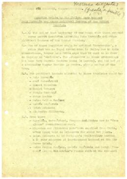 Possible trials by the Chilean Navy against Luis Corvalán and other political leaders of the Unidad Popular