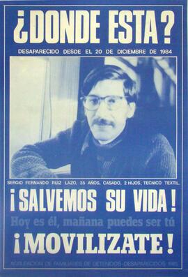 ¿DONDE ESTA? Salvemos su vida