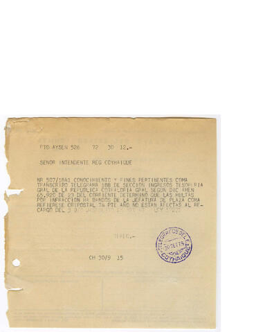 Original Digital object not accessible