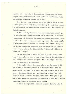 Señor Presidente, Estimados miembros de la Comisión Internacional, Señoras y señores, Queridos compañeros. (2)