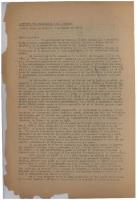 Respuesta del Arzobispado a dos abogados