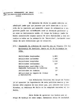 Estudio de los informes de violaciones de derechos humanos en Chile, con particular referencia a la tortura y otros tratos o castigos crueles, inhumanos o degradantes (4)