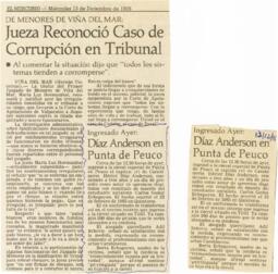 Diaz Anderson en Punta Peuco
