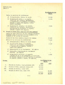 Consecuencias administrativas y financieras del proyecto de resolución revisado que figura en el documento. Exposición presentada por el secretario general de conformidad con el artículo 28 del reglamento de las comisiones orgánicas del Consejo Económico