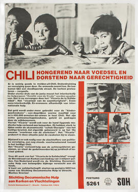 Chili, hongerend naar Voedsel en dorstend naar Gerechtigheid – Chile, hambriento de alimento y sediento de justicia