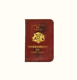 Carnet Intendencia de Santiago