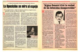Entrevista a Héctor Contreras, Abogado de la Vicaría de la Solidaridad. "Algún General dirá la verdad de los detenidos desaparecidos."