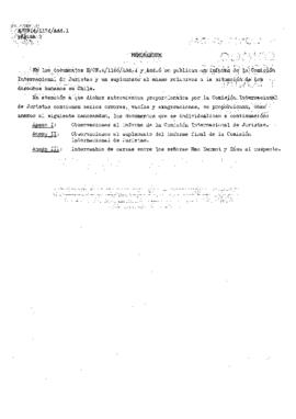Estudio de los informes de violaciones de derechos humanos en Chile, con particular referencia a la tortura y otros tratos o castigos crueles, inhumanos o degradantes (2)