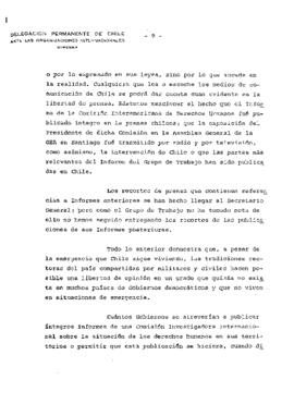 Estudio de los informes de violaciones de derechos humanos en Chile, con particular referencia a la tortura y otros tratos o castigos crueles, inhumanos o degradantes (10)