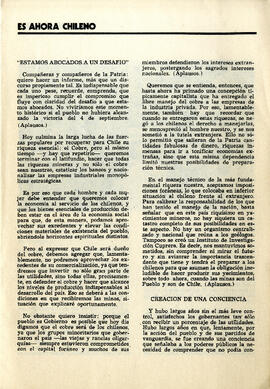 El cobre de Chile es ahora chileno: discurso del presidente Allende en el día de la dignidad nacional (9)
