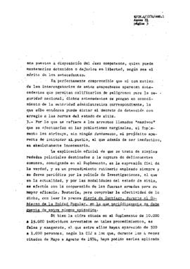 Estudio de los informes de violaciones de derechos humanos en Chile, con particular referencia a la tortura y otros tratos o castigos crueles, inhumanos o degradantes (21)
