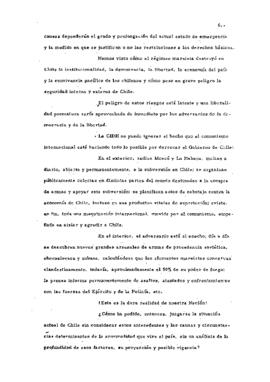 Estudio de los informes de violaciones de derechos humanos en Chile, con particular referencia a la tortura y otros tratos o castigos crueles, inhumanos o degradantes (35)