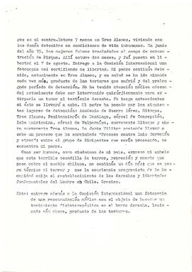 Señores miembros de la Comisión Internacional Investigadora de los Crímenes de la Junta Militar en Chile. (5)