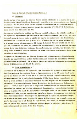 Chile Acusa. Cuaderno n°1 que el pueblo de Chile sigue contra el jefe supremo de la DINA-CNI Agusto Pinochet Ugarte (41)