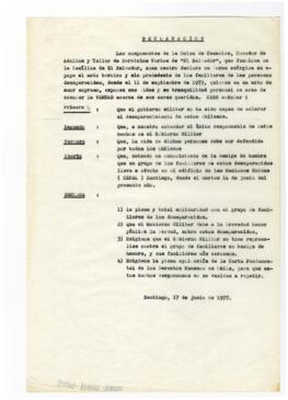 Declaración