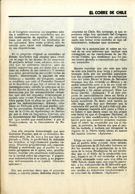 El cobre de Chile es ahora chileno: discurso del presidente Allende en el día de la dignidad nacional (17)