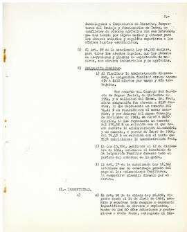 Leyes, proyectos de ley y medidas administrativas durante la Administración Frei en beneficio del campesinado, entendiéndose por tal los obreros agrícolas y los pequeños empresarios agrícolas (propietarios, arrendatarios, medieros) (2)