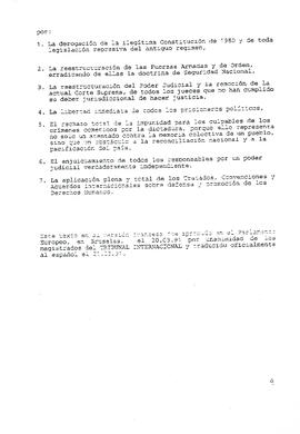 Ciudadano presidente, tenemos a bien remitir a ud. La sentencia del Tribunal Internacional pronunciada por su magistratura… (11)